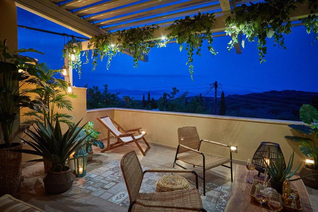 Lianelia LUXURY Village House Argyrades Exteriör bild